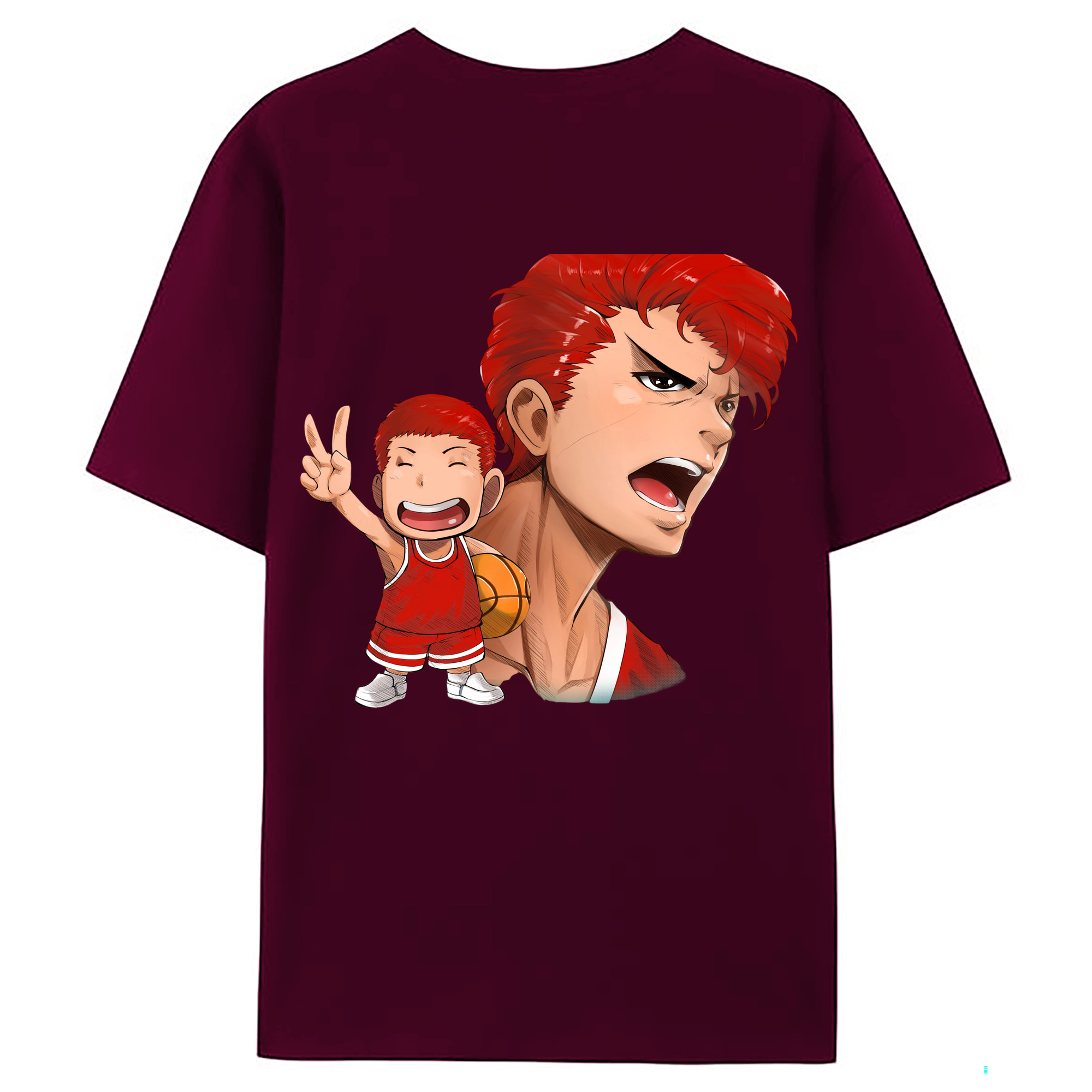 （画像用） SLAM DUNK／スラムダンク レディース半袖Tシャツ(バックプリント)